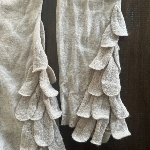 Leifsdottir Beige Layered Women's Cardigan~Size Large-~fitted~gorgeous! 🖤 - Picture 8 of 9